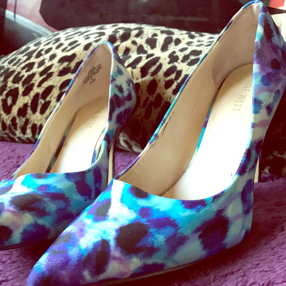 NINE WEST HEELS NINE WEST MULTI COLOR